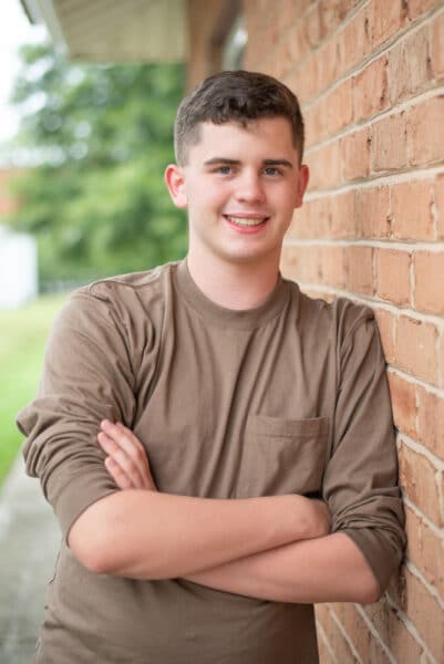 Maddux orthodontics smile gallery young man after treatment