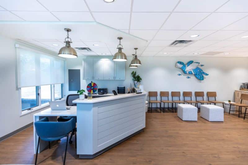 Maddux orthodontics office front desk