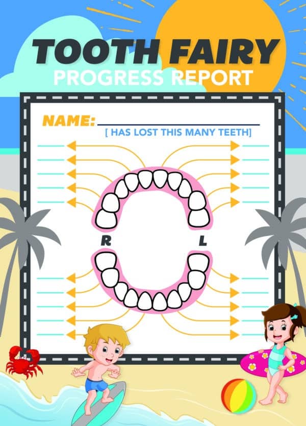 Maddux orthodontics tooth chart
