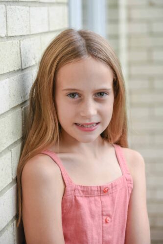 Orthodontic patient smiling